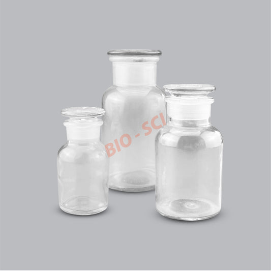 Glass Reagent Bottle with Stopper