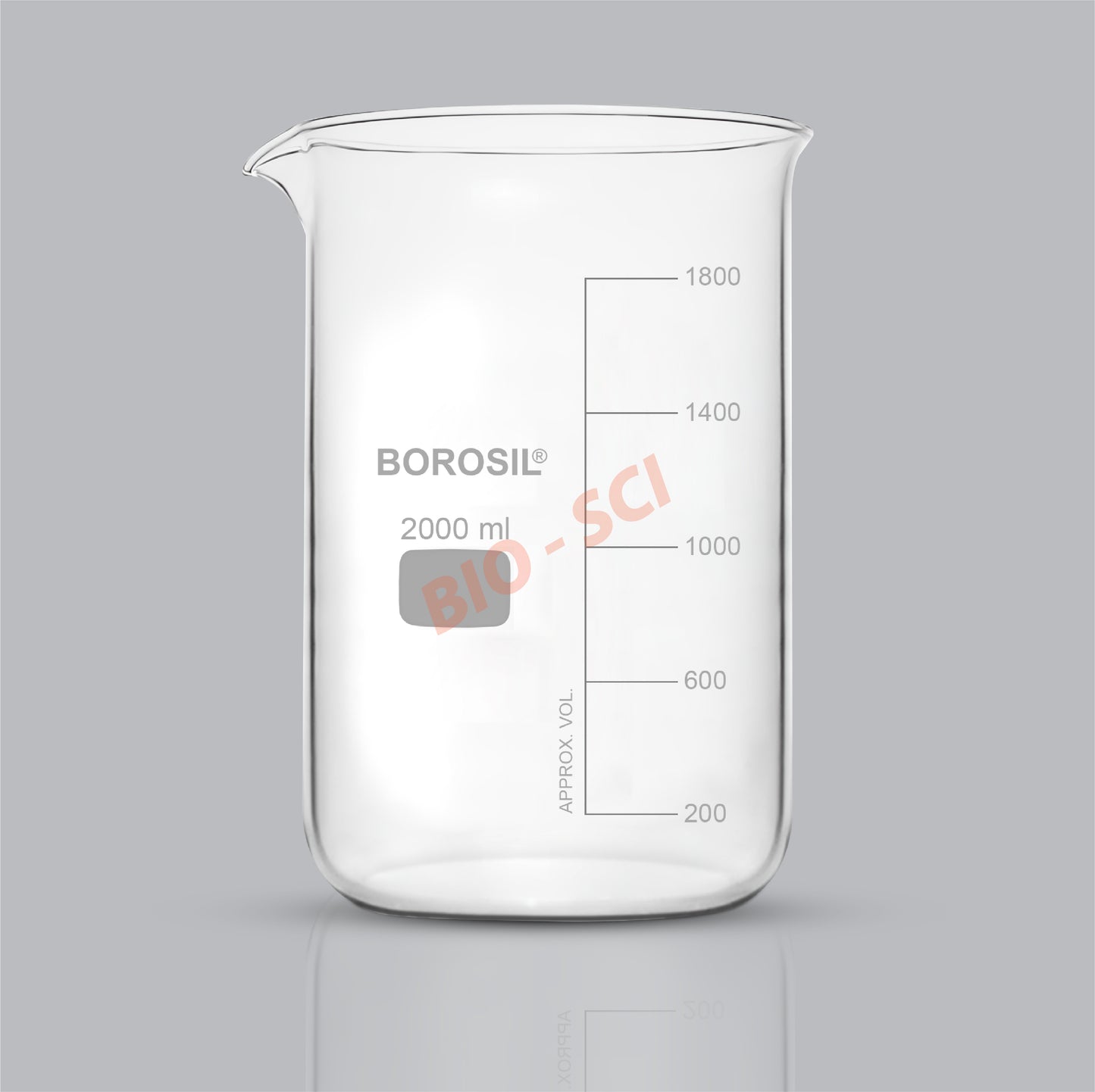 Glass Beaker ( BOROSIL® )