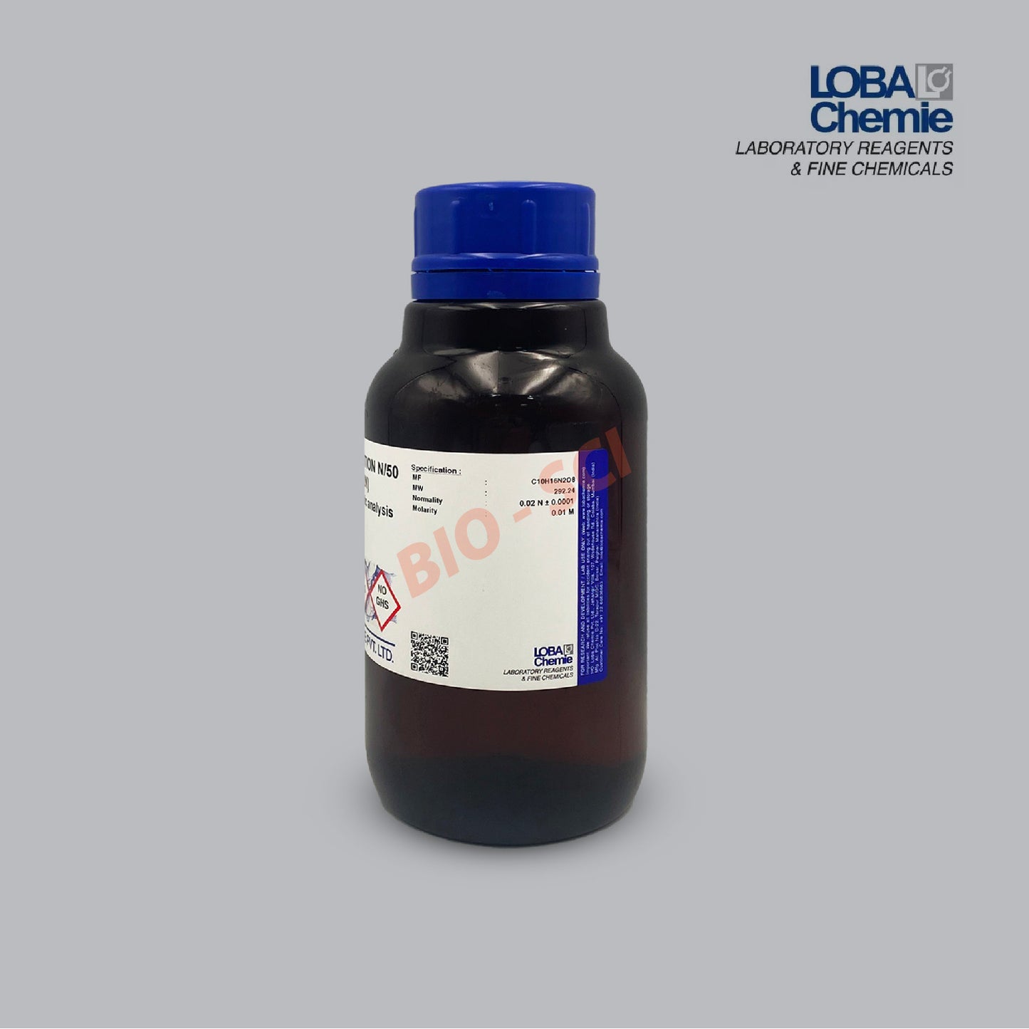 EDTA solution 0.02N (N/50) volumetric solution (LOBA Chemie)