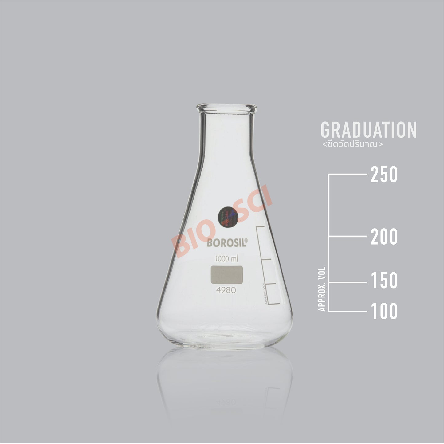 Erlemeyer Flask ( Borosil® )