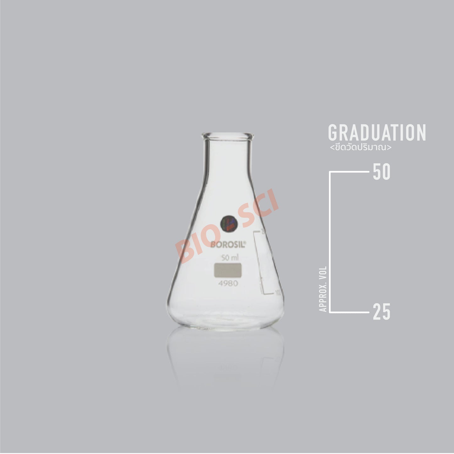 Erlemeyer Flask ( Borosil® )