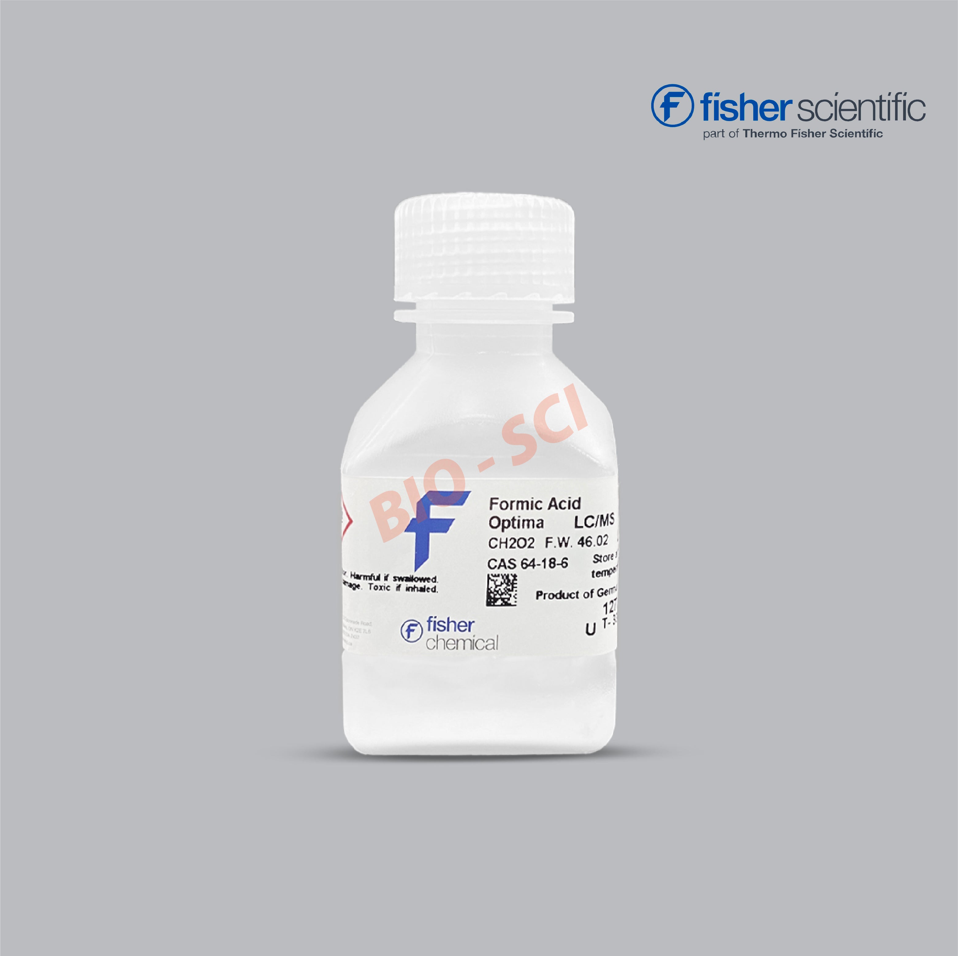 Formic Acid, 99.0+%, Optima™ LC/MS Grade, (Fisher Chemical™) – Bio-Sci