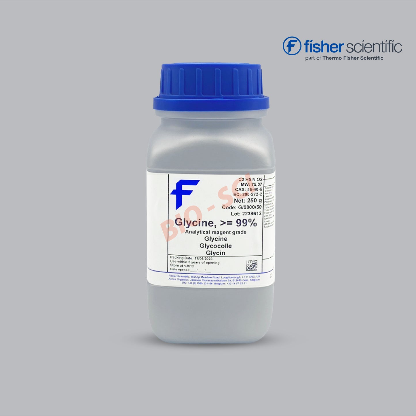 Glycine 99% , Certified AR (Fisher Chemical™)