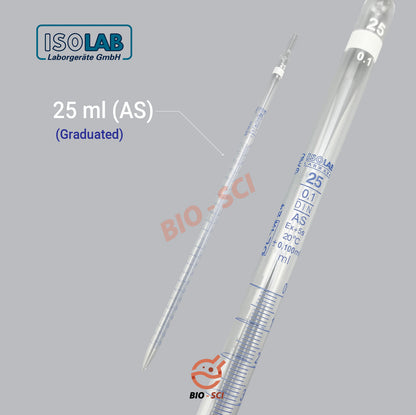 Measuring Pippette Volumetric/Graduated (ISOLAB)
