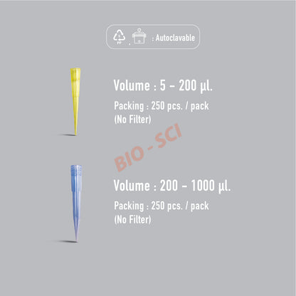 Pipette Tips ( 250 pcs / pack )