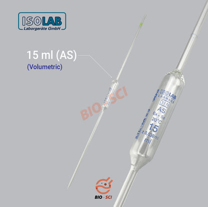 Measuring Pippette Volumetric/Graduated (ISOLAB)