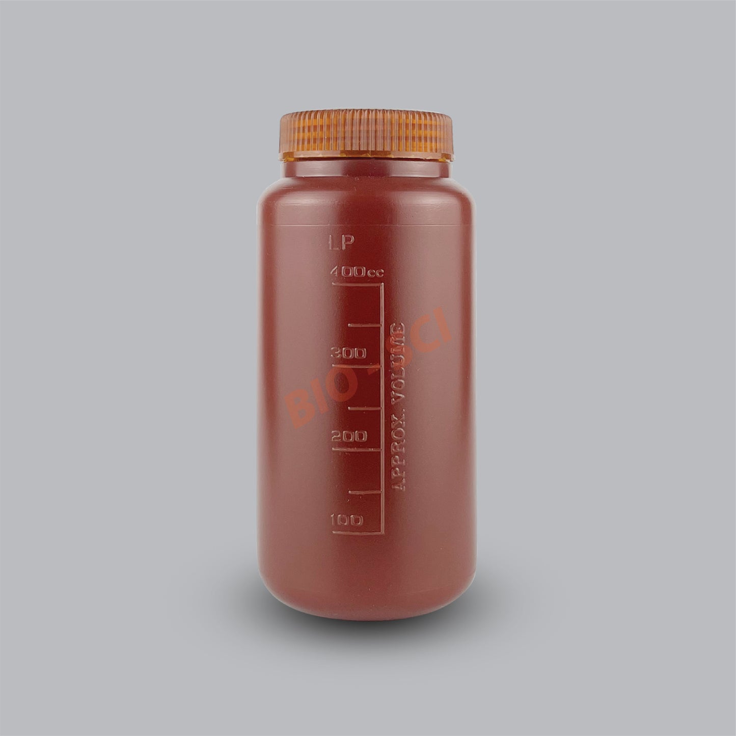 Wide Mouth Bottle (HDPE, Amber)