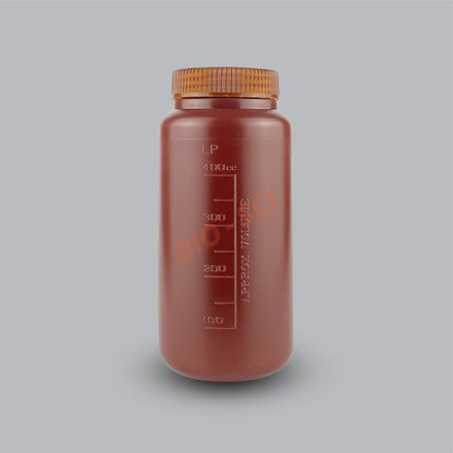 Wide Mouth Bottle (HDPE, Amber)