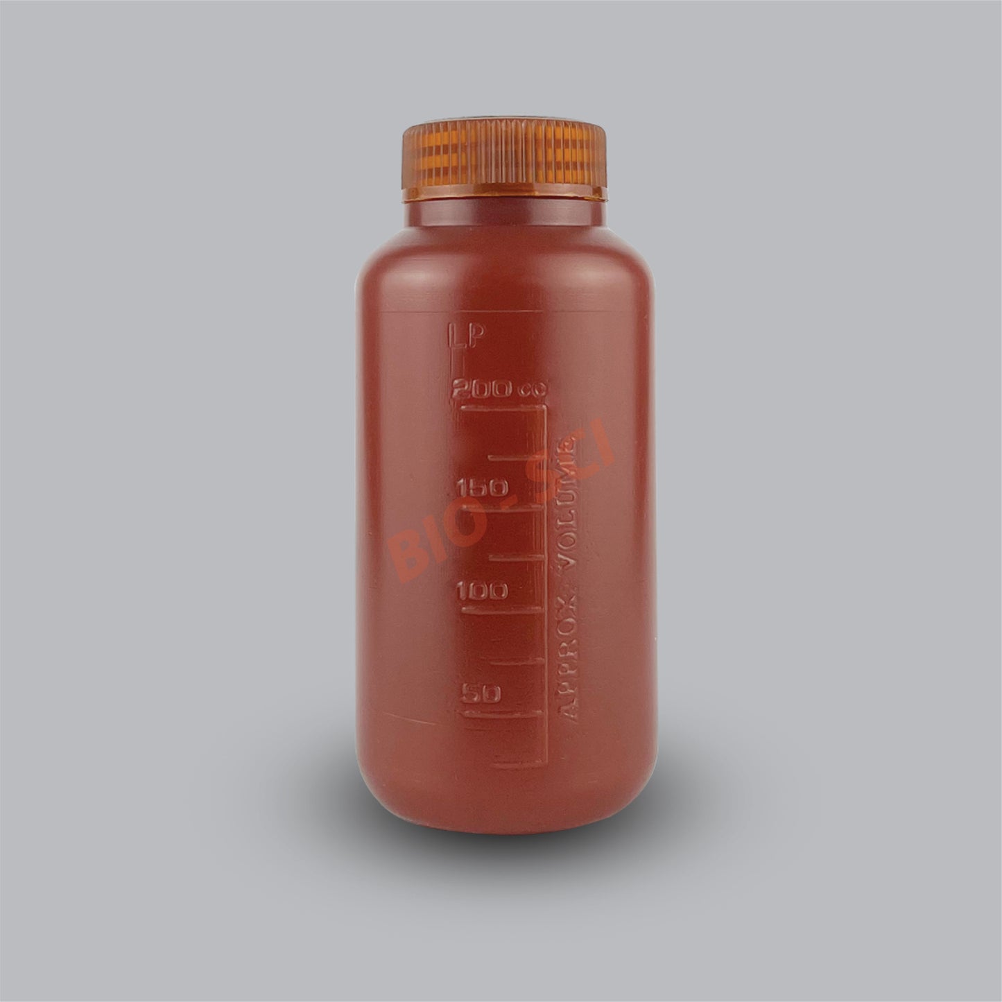 Wide Mouth Bottle (HDPE, Amber)