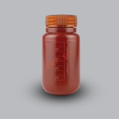 Wide Mouth Bottle (HDPE, Amber)