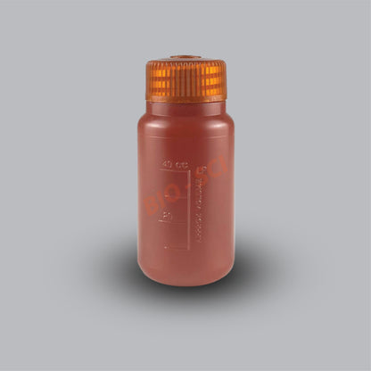 Wide Mouth Bottle (HDPE, Amber)