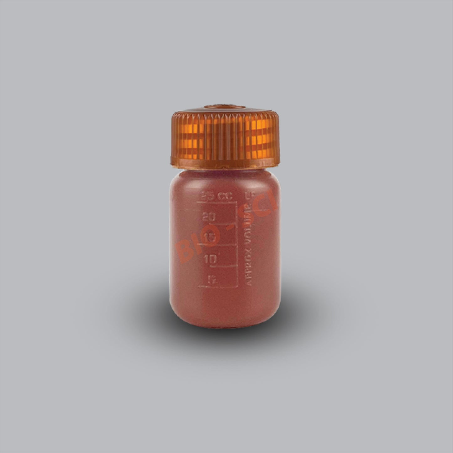 Wide Mouth Bottle (HDPE, Amber)