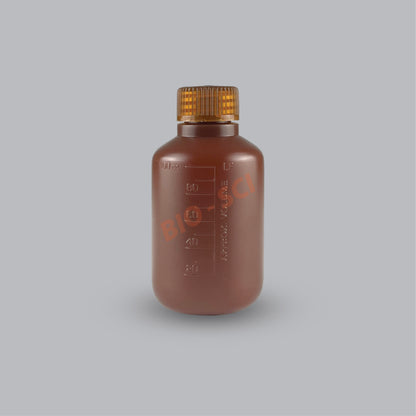 Narrow Mouth Bottle (HDPE, Amber)